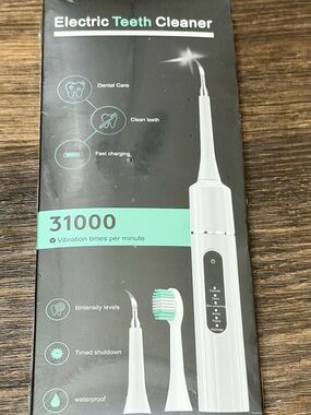 Electric Teeth Cleaner 31000 VPM - White